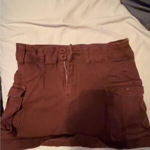Cargo Mini Skirt